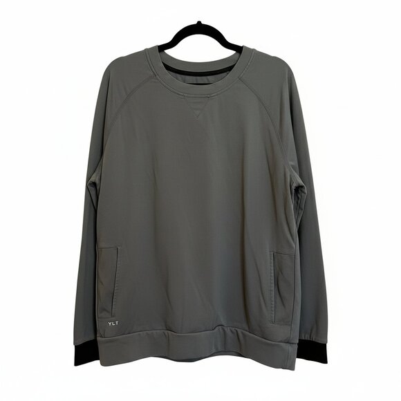 BYLT Premium Basics - Premium Crewneck Sweatshirt Gray Medium - Picture 2 of 6